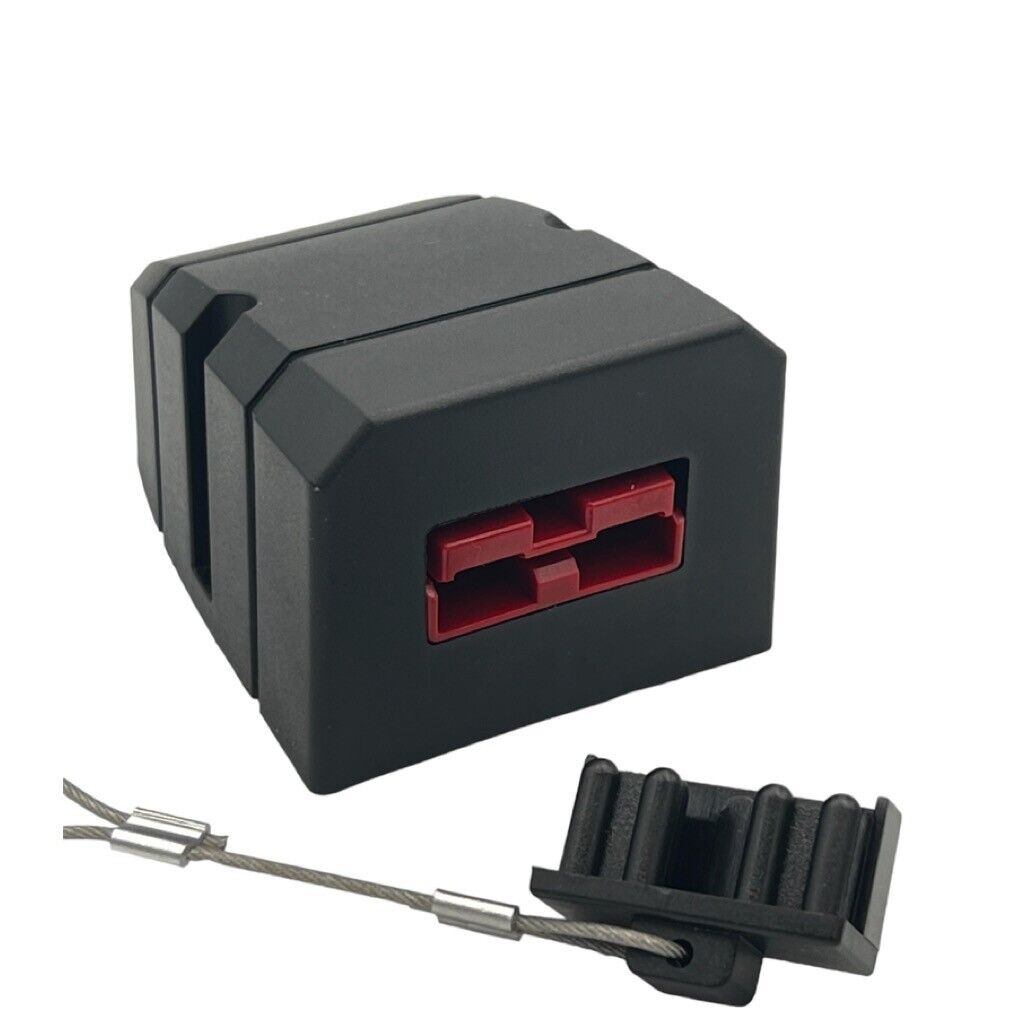 Anderson Plug Surface Mount Panel Kit External Canopy inc 50 amp Red & Dust Cap