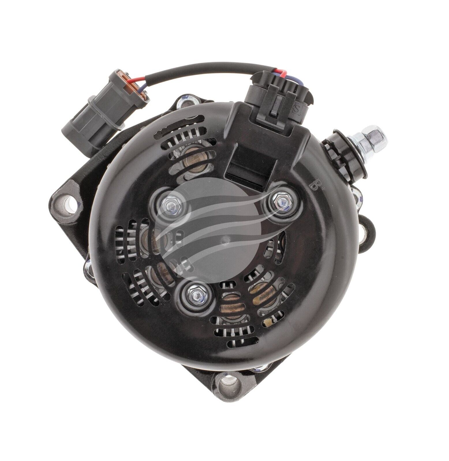 215Amp High Output Alternator BLACK SER Suits HOLDEN COMMODORE GM LS1 LS2 LS3 V8 - Image 4