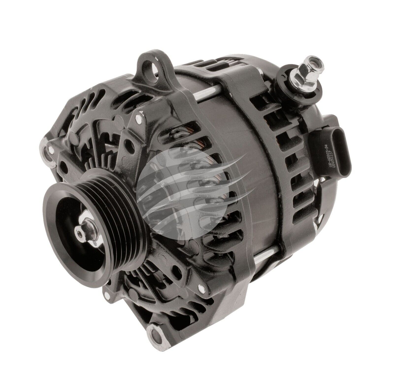 215Amp High Output Alternator BLACK SER Suits HOLDEN COMMODORE GM LS1 LS2 LS3 V8 - Image 3