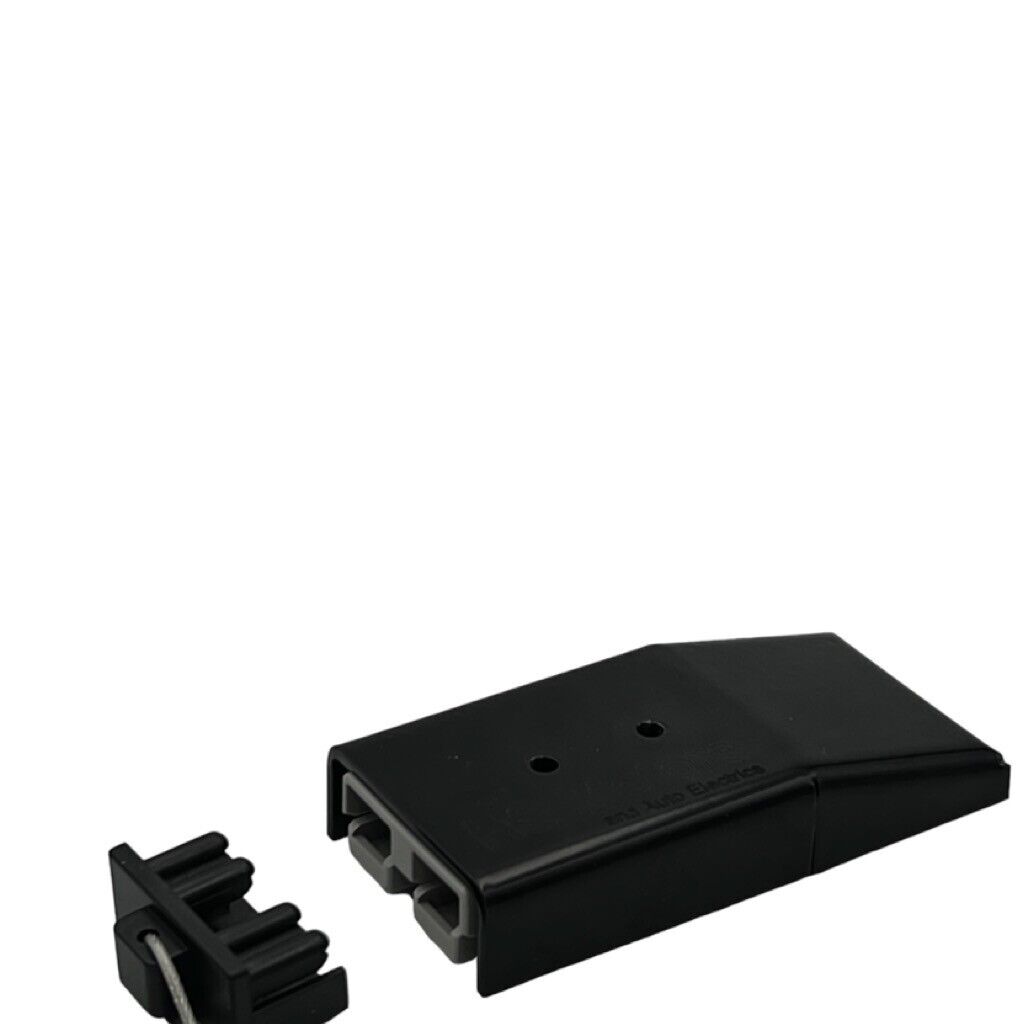 Stainless Powder coated BLACK Anderson Plug Surface Mount Panel Cover + Grey - Image 3