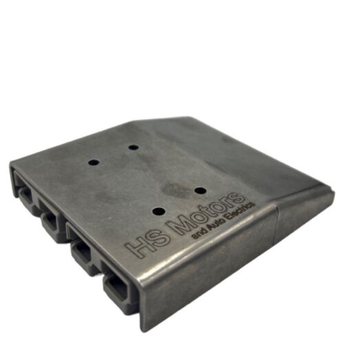 Stainless Steel Twin Surface Mount 50 Amp Anderson Plug Cover + x2 Grey & Dust - Image 4