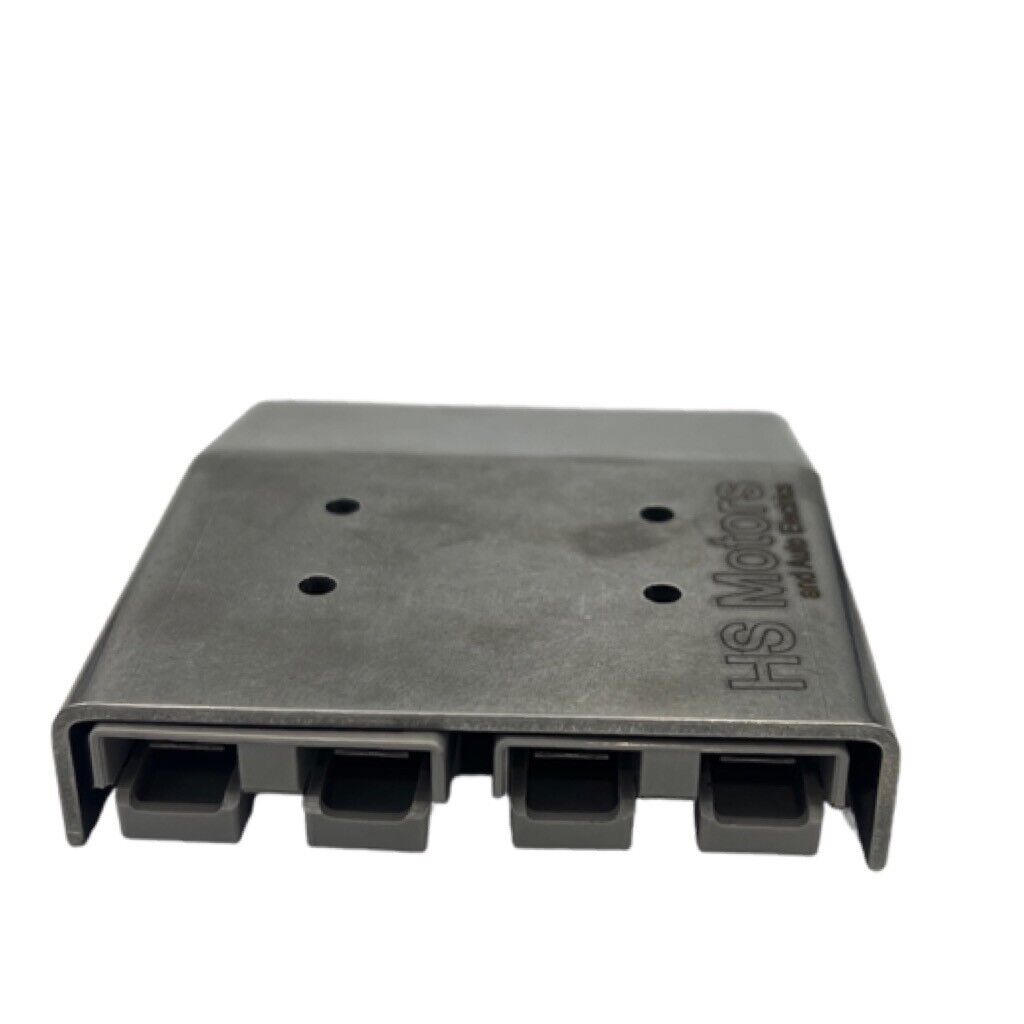 Stainless Steel Twin Surface Mount 50 Amp Anderson Plug Cover + x2 Grey & Dust - Image 5