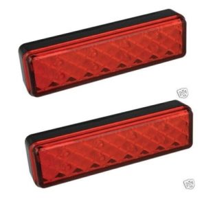 x2 LED STOP/TAIL LIGHT TRUCK TRAILER UTE ADR APPROVED 135RM