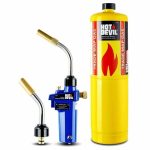Trade Map Twin Torch Kit Hot Devil Oxy Blow Torch HD032