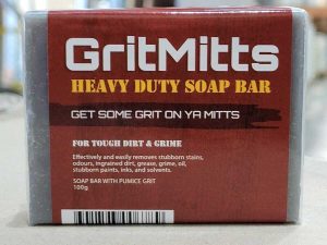 x20 100g Bars GRITMITTS Heavy Duty pumice Soap Bars Aussie Made