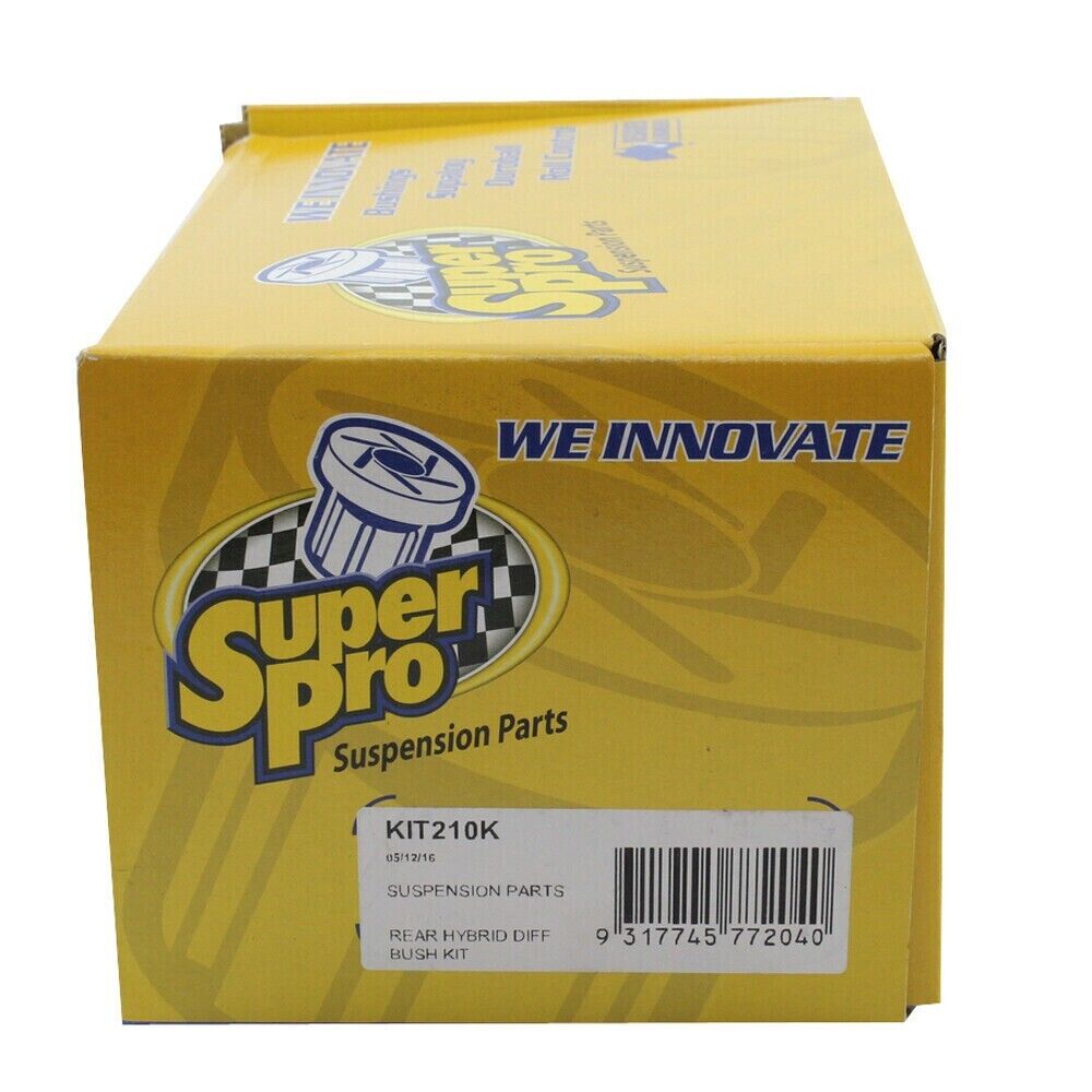 SUPER PRO Rear Diff Bush Kit suits BF2 FG FGX Falcon SY SZ Territory 89.2mm HS Autoparts