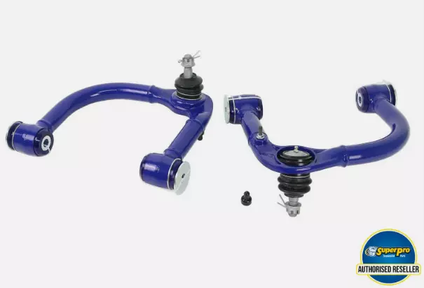 SuperPro OFFSET CAMBER UPPER CONTROL ARMS suit TOYOTA HILUX 4WD 2005-On TRC6470 - Image 2