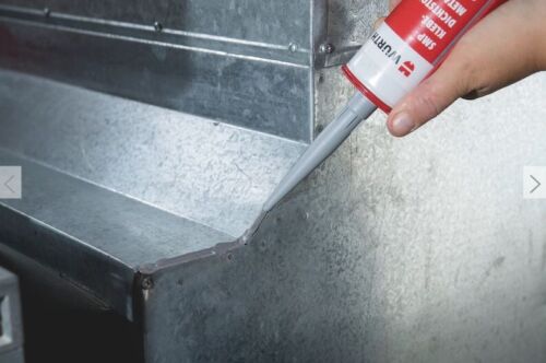 Wurth Universal SMP-based elastic adhesive and sealant with a metallic effect. - Image 2