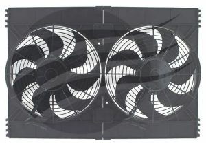 Spal 12" Dual Thermo Fan Shroud Skew Blade 12v Puller 3168 CFM