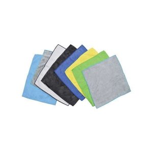 1 KG Bag Microfiber Cleaning Cloth mixed colors & sizes for detailing cars 4x4 - Image 2
