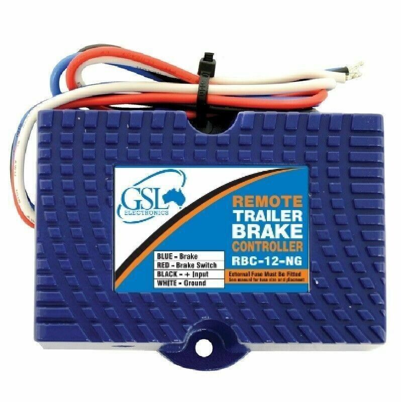 GSL ELECTRIC TRAILER BRAKE CONTROLLER + DIY INSTALL HOT WIRING KIT ref