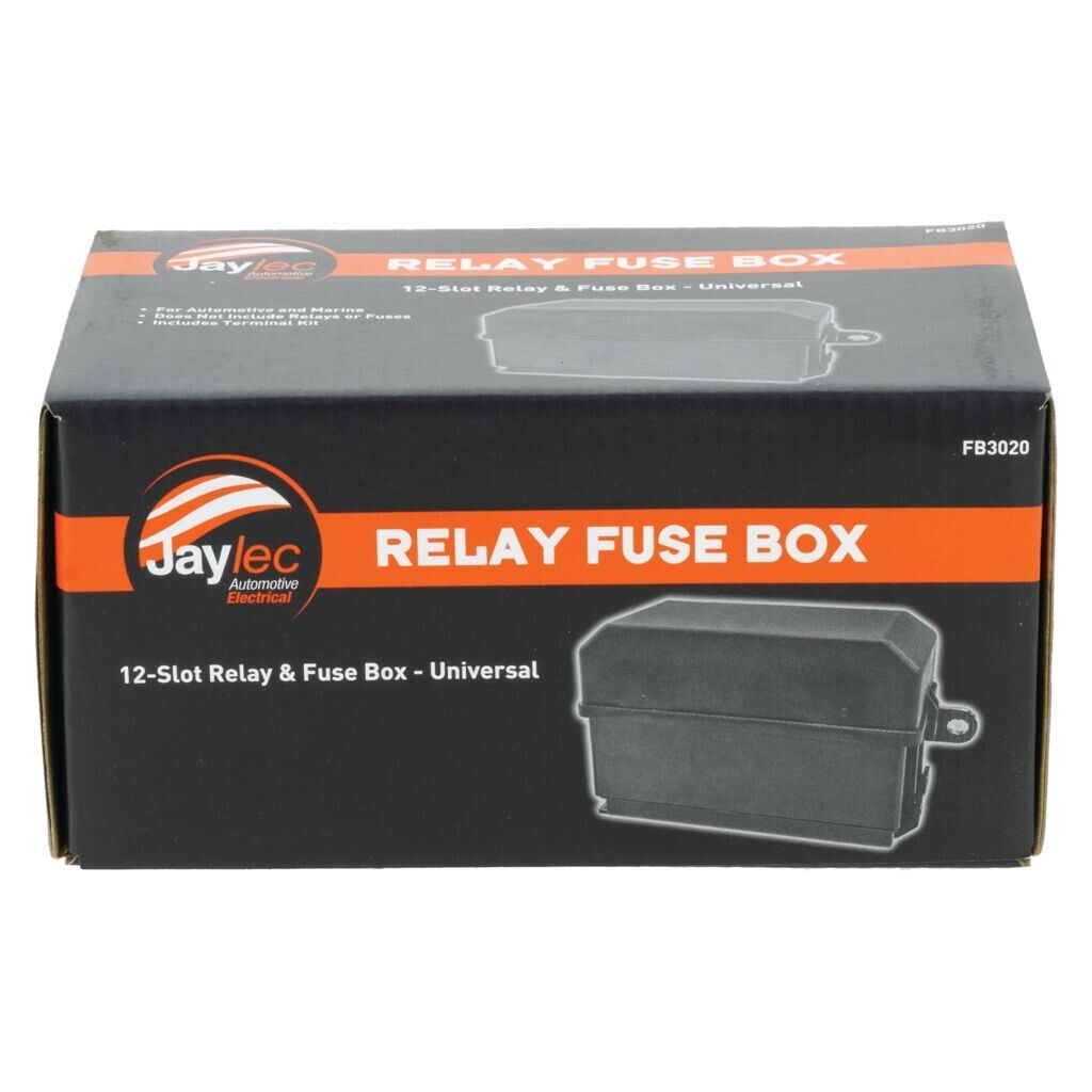 UNIVERSAL 12-SLOT RELAY & FUSE BOX WITH TERMINAL KIT - Image 5
