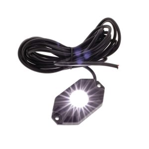 HULK 4x4 LED RGBW 4 pce Rock Lights kit Multi color and flashing modes Bluetooth - Image 5