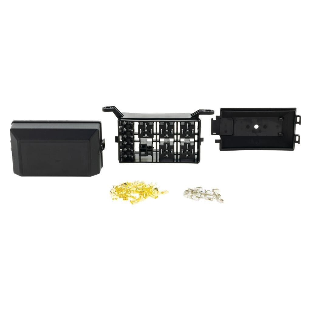UNIVERSAL 12-SLOT RELAY & FUSE BOX WITH TERMINAL KIT - Image 3