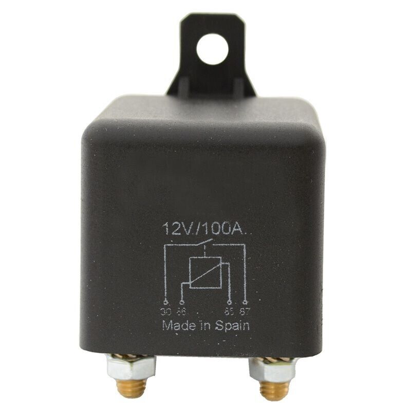 100/180 Amp 12V Auto relay Heavy Duty Ignition switch N/O contacts Genuine Mahle