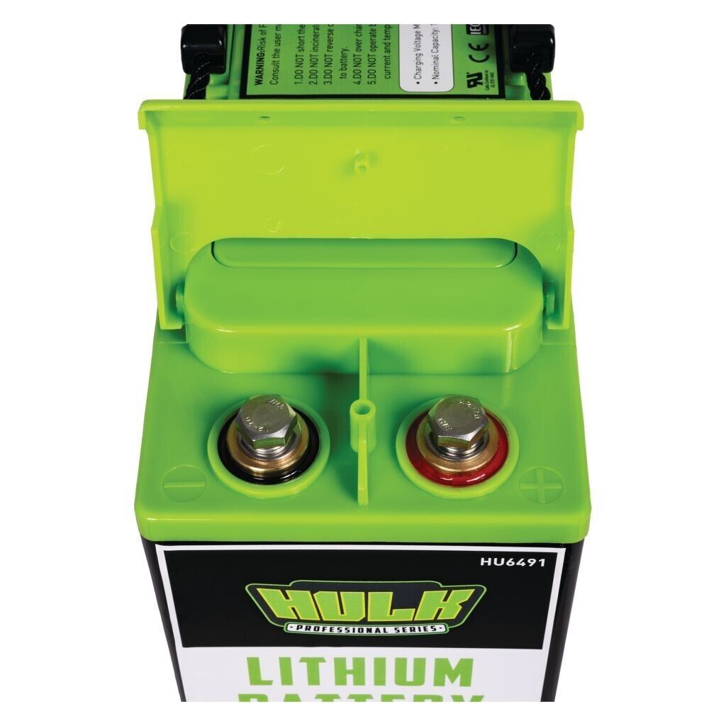 HULK 4x4 PRO 100AH SLIMLINE LITHIUM BATTERY LIFEPO4 12V HU6491 - Image 3