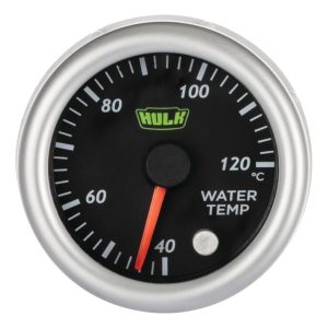 HULK 4x4 52MM WATER TEMPERATURE GAUGE 40-120 DEG 10 Illumination Colors