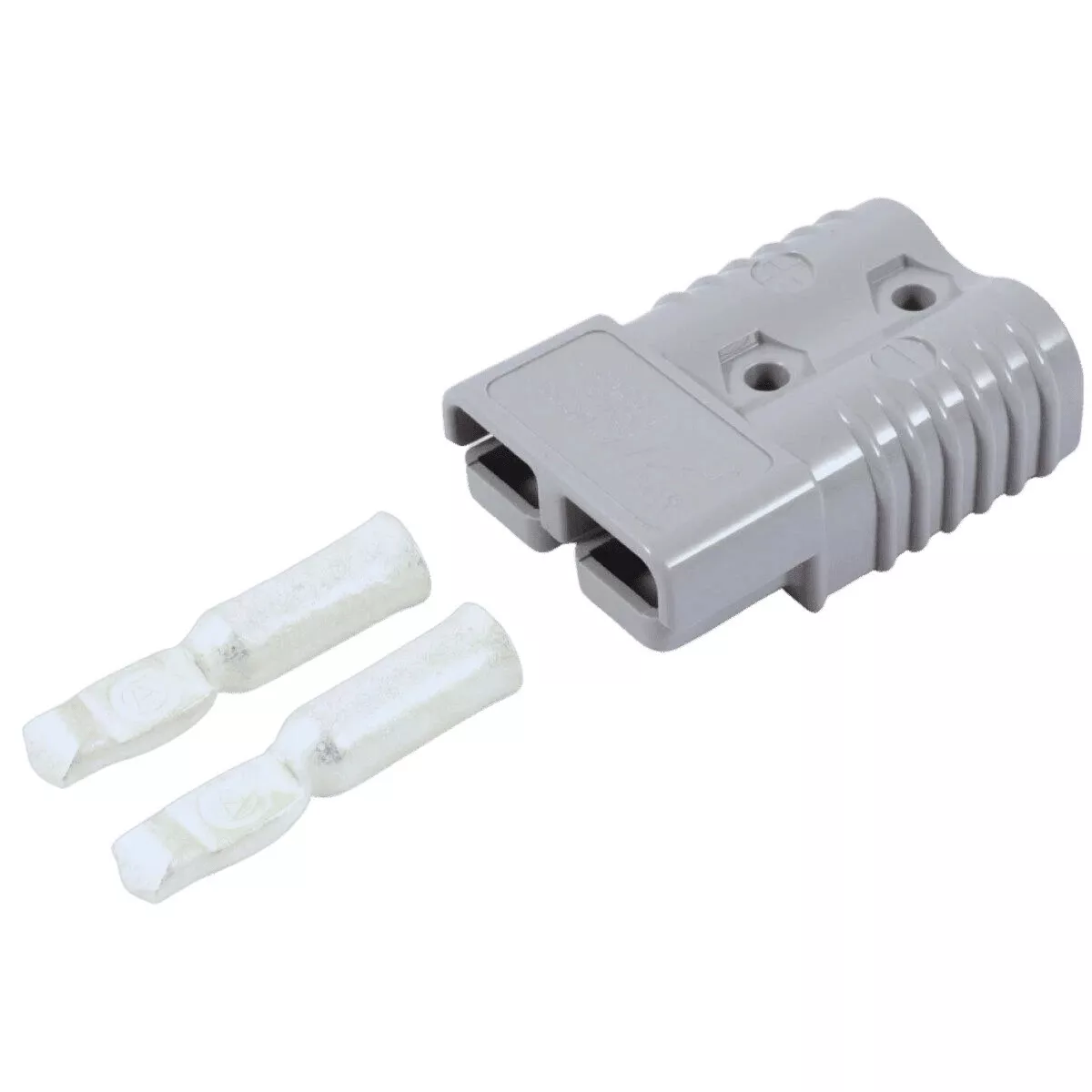 120 Amp Genuine Anderson Plug Grey Single Connector - Canopy Power, Dual Battery