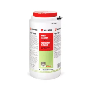 NEW Version - WURTH hand cleaner 4ltr with natural olive-based abrasives