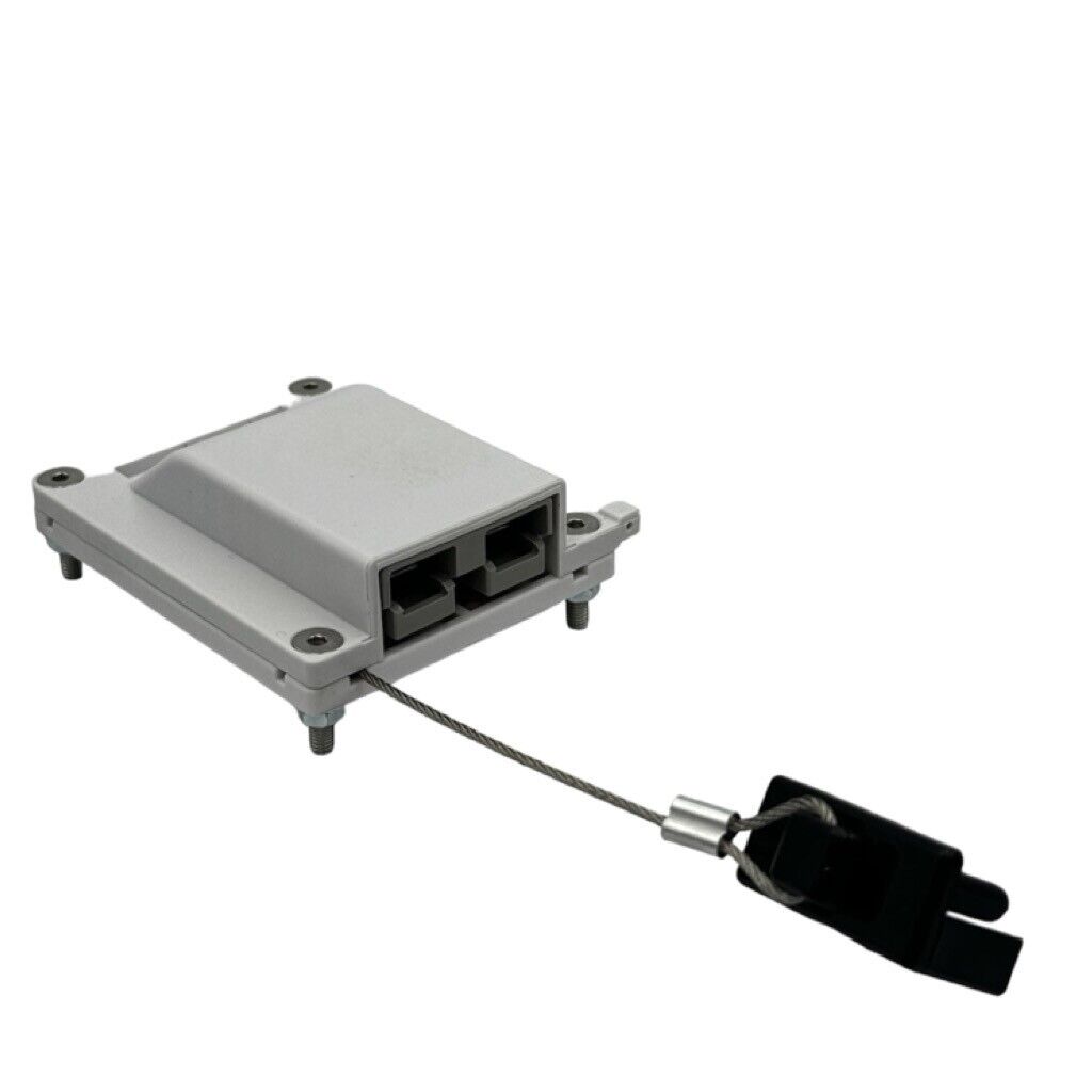 White Marine Anderson Plug Surface Mount External Canopy & 50 amp Grey +Dust Cap