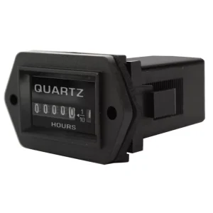 12-40V RECTANGULAR HOURMETER Hour Meter 0-99999.9 HRS 36 X 22.6 MM ref 331.534 - Image 2