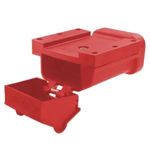 175 AMP RED ANDERSON CONNECTOR PLUG COVER EXTERNAL MOUNTING BRACKET KIT 175AMP