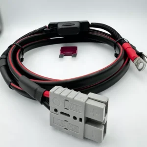 50 Amp Anderson Plug to Battery 8mm Lugs Tycab 8 B&S Cable inc Maxi Fuse - 2 Mtr - Image 2