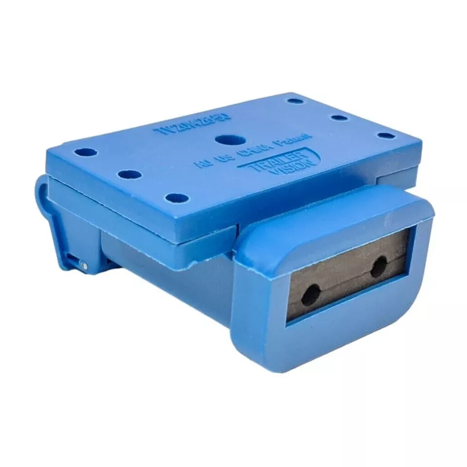 BLUE Anderson Plug Cover 50 Amp External Mounting Bracket Cover with LED - Image 4