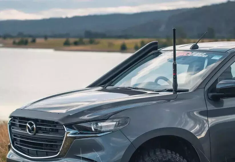 Bonnet mount uhf antenna bracket to suit Isuzu d-max 2012-2020 & mu-x 2013-2021 - Image 2