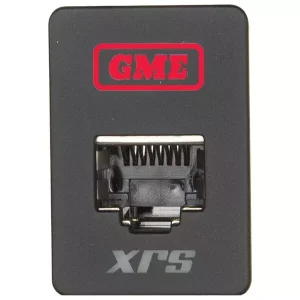 GME XRS RJ45 Pass-Through Adaptor Type 1 RED for Toyota 200 Series Hilux Prado