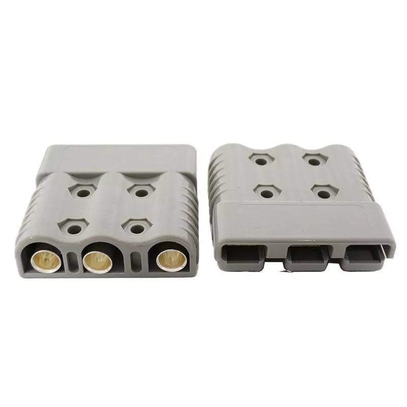 3 pin & 2 pin Red 50 Amp Anderson plug Surface Mount Cover Stainless steel - Image 5