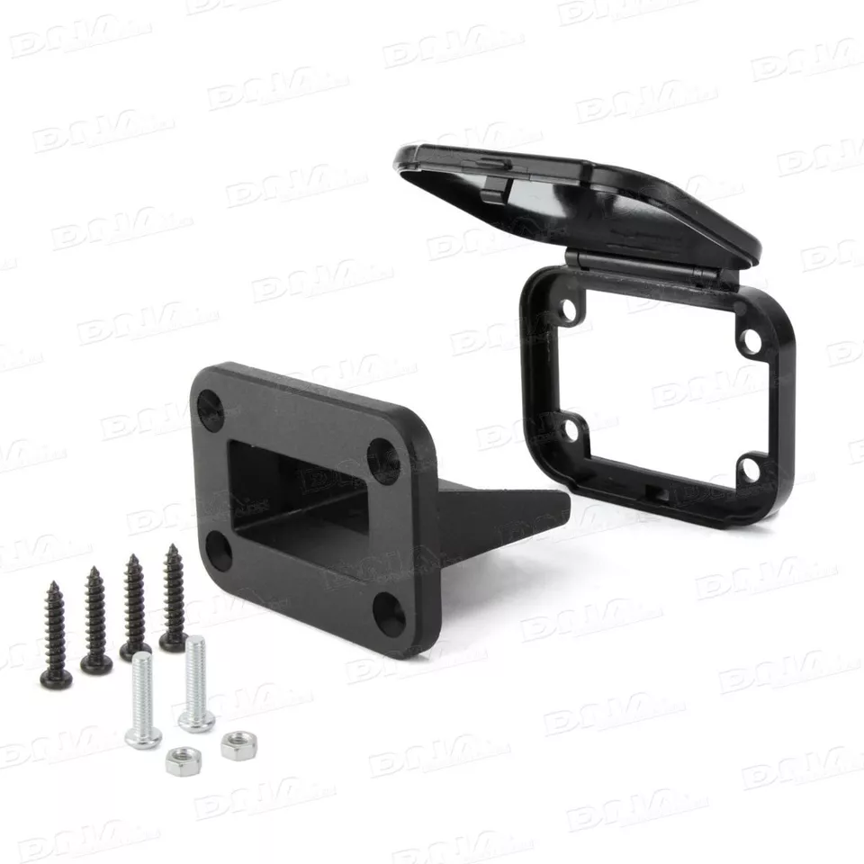 50Amp Anderson Plug Flush Mount Slim Cover Assembly Weather Proof with cover - Image 4