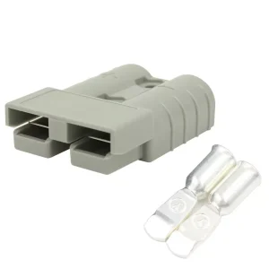 ANDERSON PLUG Grey 50amp to WAECO & KINGS FRIDGE 2 PIN adaptor cable ASS 3m LONG - Image 4