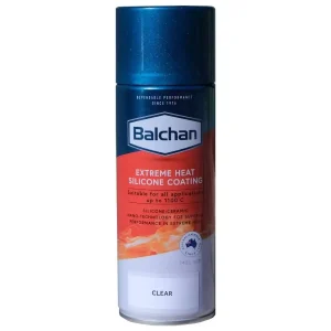 BALCHAN EXTREME 1100°C HIGH HEAT SILICONE COATING PAINT CLEAR - Aussie Made