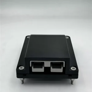 Billet aluminium gloss Black finish Anderson Plug Surface Mount Cover + GREY - Image 2