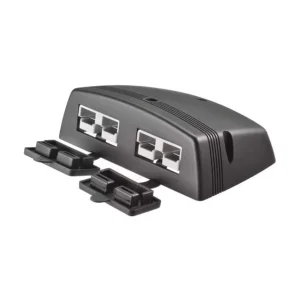 NARVA DUAL Surface Mount with Twin 50Amp Grey Anderson Connectors inc Covers