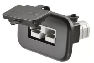 Narva 50A Anderson Plug Flush Mount with Cover Anderson Plug Mount Anderson Plug