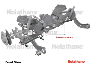 Nolathane Rear Axle Control Arm Lower Assembly Front Left or Right for Ford FG