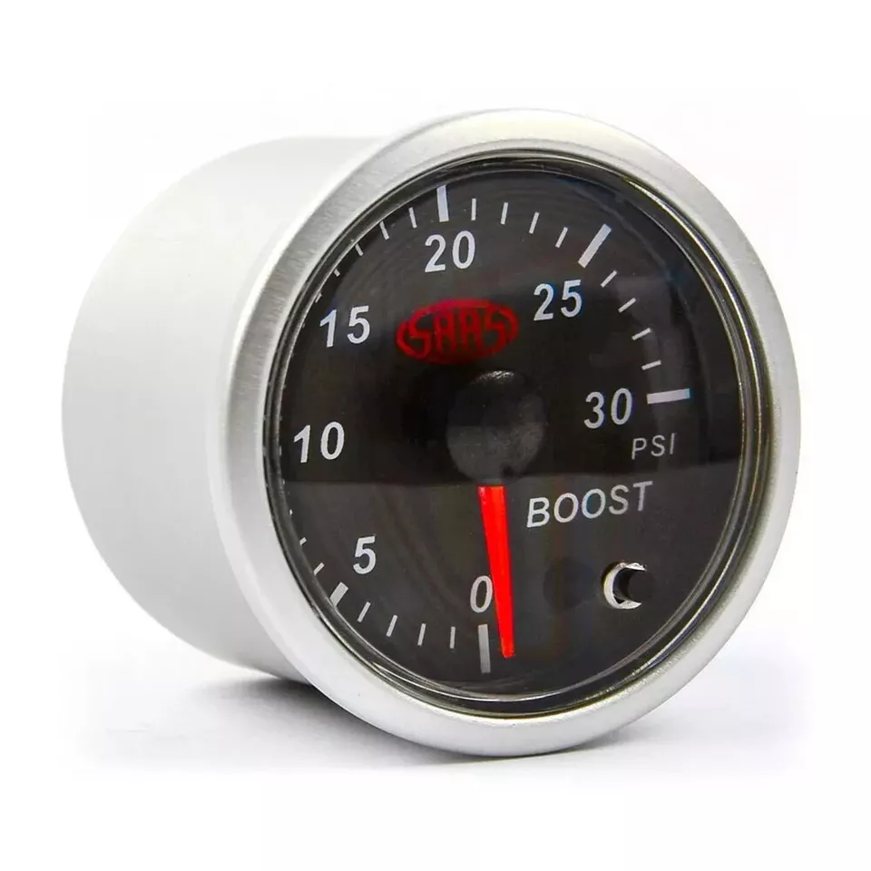 SAAS SG21213 Boost Gauge Diesel 0-30 psi 52mm Black Street Series Streetline - Image 3