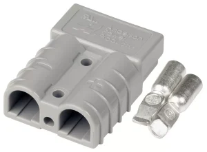 12 Pin Flat Trailer Socket & Twin 50Amp Andersons R/G Flush Bumper Mount Plate - Image 10