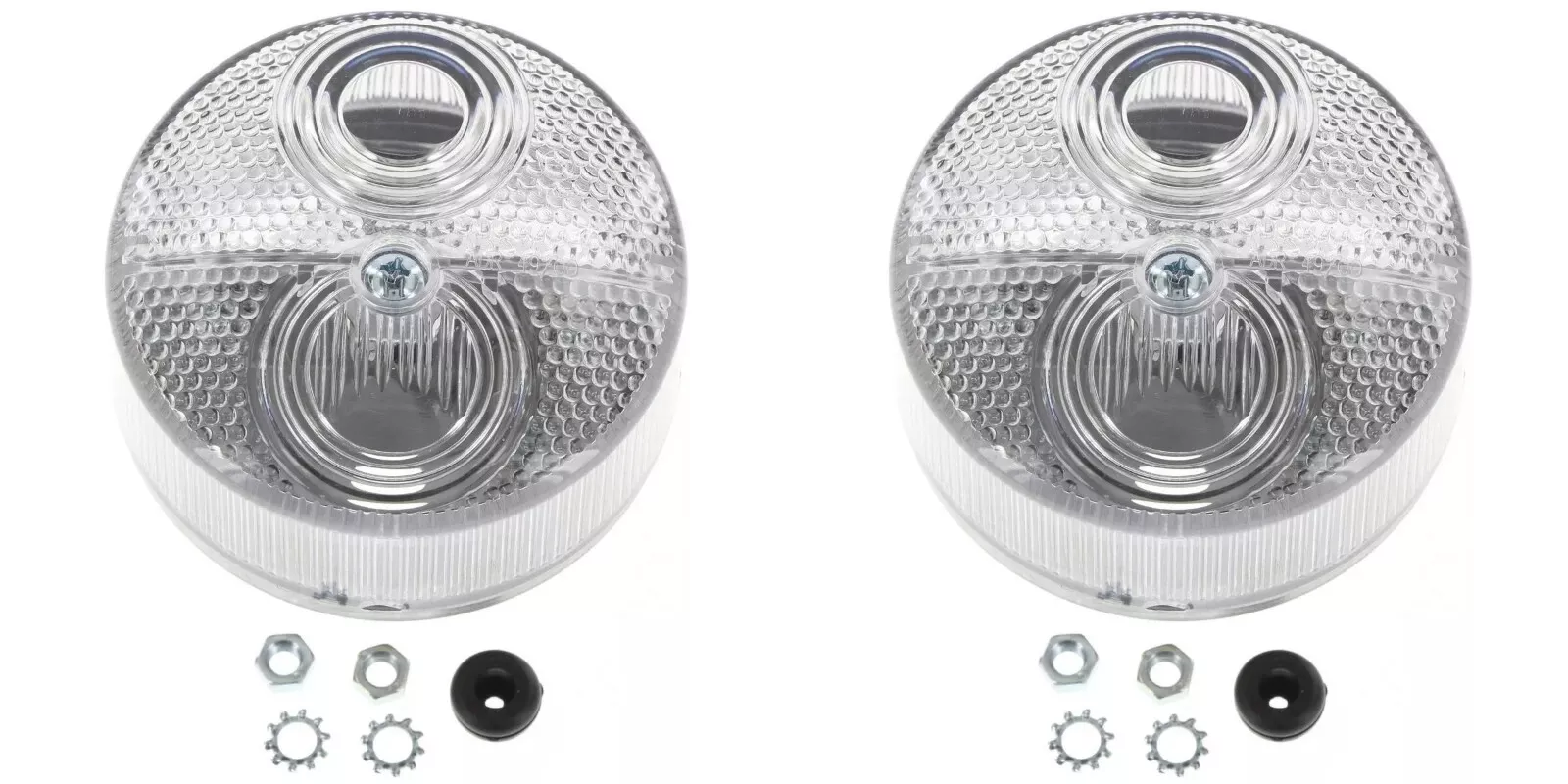 x2 Narva Front Indicator/Park Lamp 80mm Indicator Lenses ONLY suits Narva 87280