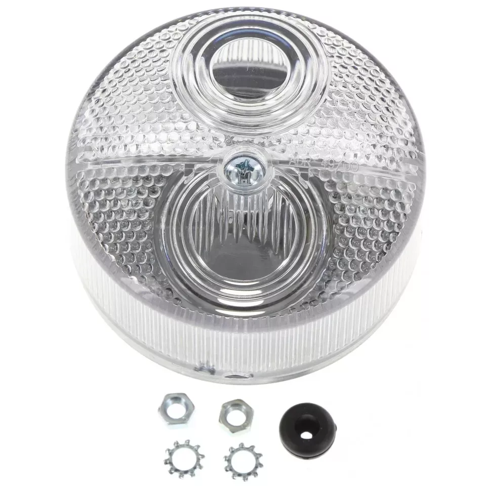 x2 Narva Front Indicator/Park Lamp 80mm Indicator Lenses ONLY suits Narva 87280 - Image 2