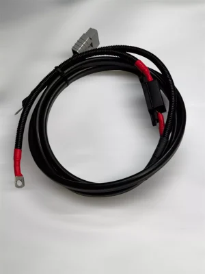 4 Mtr 6B&S 13.5mm2 twin Core Anderson Plug fused to Battery Lug Extension lead