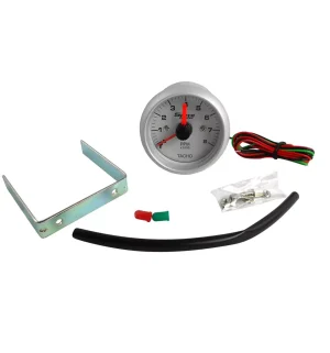 Speco Meter Automotive 2" Tacho Tachometer Gauge Silver 524-01