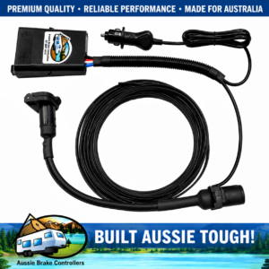 Portable Electric Brake Controller -7 pin small Round WA plug & Socket