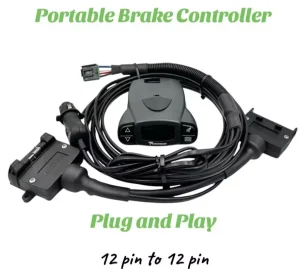 Portable Electric Brake Controller - 12 Pin to 12 Pin sockets Tekonsha P3