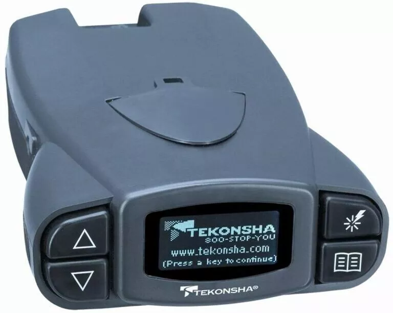 Portable Electric Brake Controller - 12 Pin to 7 Pin sockets Tekonsha P3 - Image 4