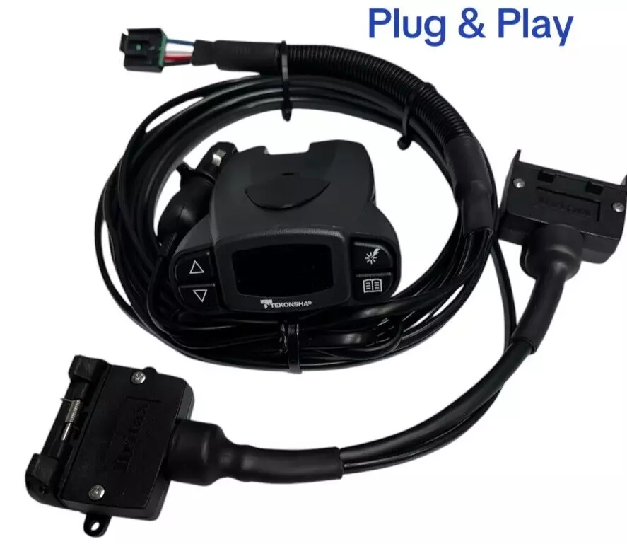 Portable Electric Brake Controller - 7 Pin to 12 Pin sockets Tekonsha P3