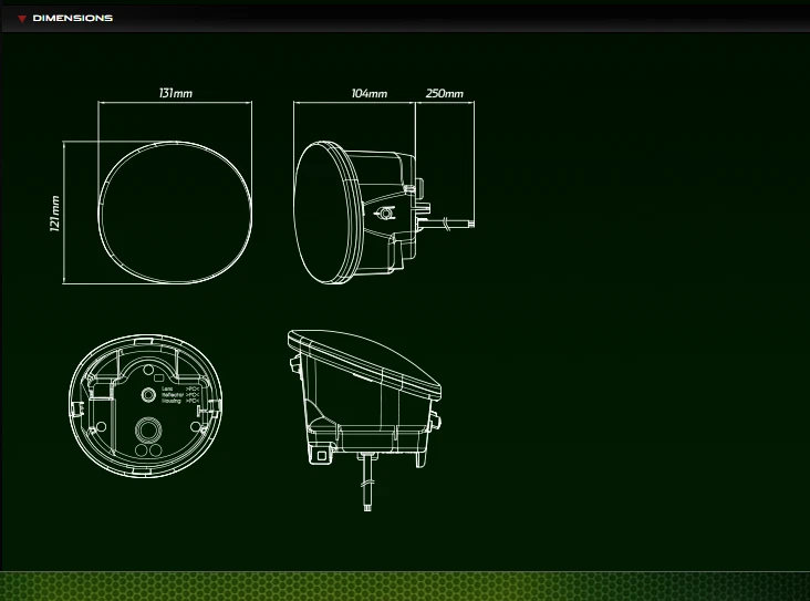 LED FOGLIGHT & INDICATOR SUIT ARB Summit BULLBAR DIRECT REPLACEMENT ADR 4WD - Image 6