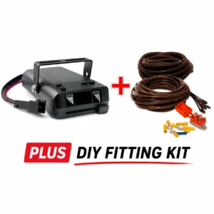 ELECTRIC TRAILER BRAKE CONTROLLER + Standard DIY Wiring Kit